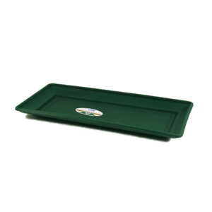 Unbranded Sill Tray Green 17 x 36cm