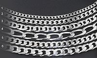 Silver Curb Chain