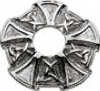 Silver Gaelic Shield Nipple Shield