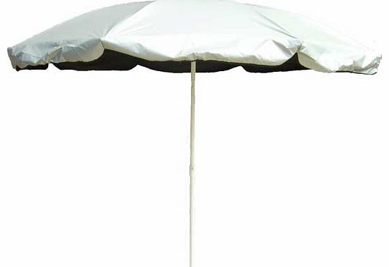 The Silverback parasol is designed to offer extra protection from the suns harmful ultra violet (UV) rays in the garden and on the beach. UV50+ protection. Note: black underside protects from ground-reflected UV. 180cm (70 inches) canopy span. Height