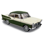 Norev has announced a 1/18 scale replica of the 1958 Simca Chambord finished in a green/cream colour