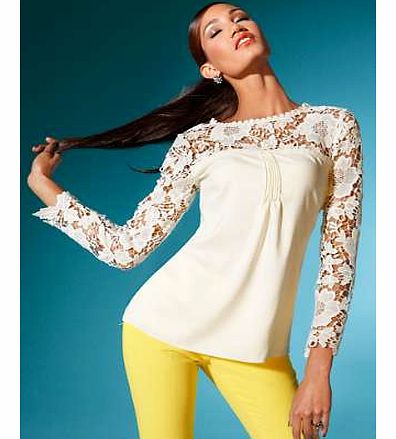 Unbranded Singh Madan Lace Top