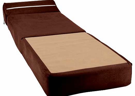 Unbranded Single Chair Bed Sofa - Chocolate