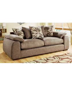 Unbranded Siobhan Extra Large Sofa - Latte