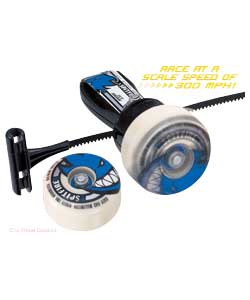 Skatewheels travel at a scale speed of 300mph!Use them to do cool tricks and stunts. For 1 or more