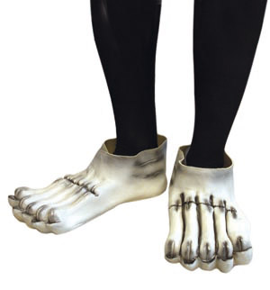 Purchase these skeleton feet along with skeleton hands for a skele-good time