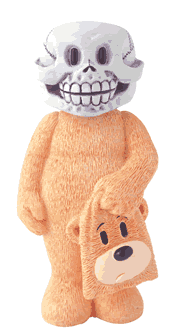 Skully Figurine Bad Taste Bear