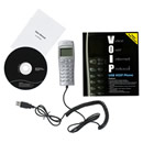 The Voice Over Internet Protocol (VoIP) phone allows you to make calls via an internet connection