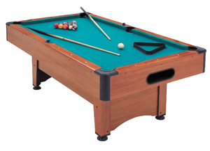 The Winner slate bed pool table game is a modern world championship table in a coin-operated