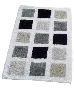 Unbranded Slate Grey Tiles Bath Mat