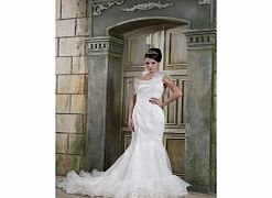 Unbranded Sloping shoulder Noble Romantic Wedding Dresses