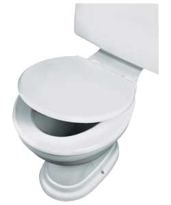 Unbranded Slow Close White Toilet Seat