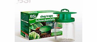 Pack of two extremely effective slug traps that can catch up to 20 slugs per day and can be emptied in a jiffy! Instead of beer use water + BSI Slug Bait - it works better and longer and is more economical than beer!