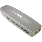 Designed to distribute the signals from a digital satellite receiver and FM/DAB aerial to up to 8 TV