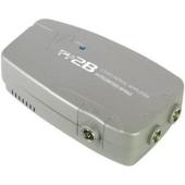 Designed to distribute the signals from a digital satellite receiver and FM/DAB aerial to up to 2 TV
