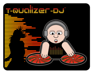 The latest in our hugely popular Tequaliser range is the awesome T-Qualizer DJ T-shirt. Crank up the