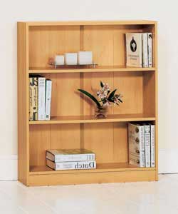 Pine effect. 2 adjustable shelves and 1 base shelf
