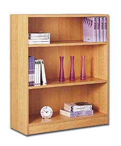 Maple effect. 2 adjustable shelves and base shelf