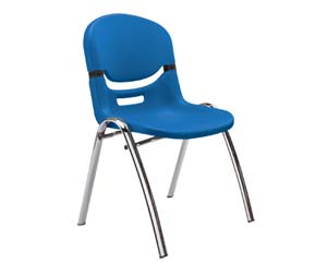 Unbranded SmileFlex chrome 4 leg chair