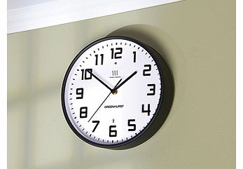Its vital that you have a smoke detector in your kitchen, so this wall clock is a clever 2-in-1 solution. Easier to reach than a ceiling-mounted smoke detector, it also has a radio-controlled mechanism that picks up its signal from the atomic clock,