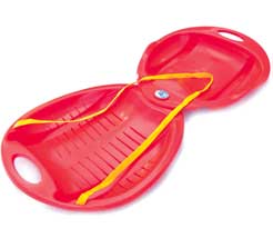 Handy, adaptable and easy to carry. Can be split into 2 separate sledges for multi-user fun. 113 x