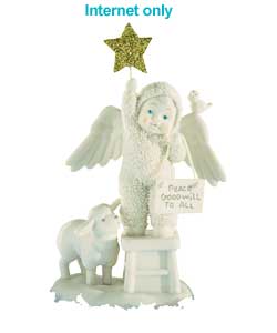 Unbranded Snowbabies Peace and Goodwill to All Ornament