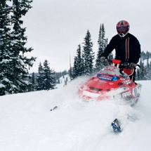 Unbranded Snowmobiling from Whistler Village - Mountain
