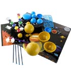 Enjoy building your own revolving, glow in the dark solar system mobile. Comes with all the