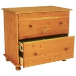 Solid Pine Home Office-Lateral Pine Filer