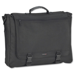 Single-gusset wide-body compartmentOrganiser section insideAccessory pockets under flapUnzip body