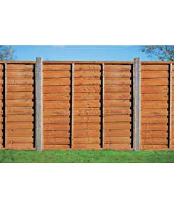 3 wooden panels.4 posts and clips.Weight 10kg each.Each fence size (H)183, (W)183cm / (H)1.83, (W)1.