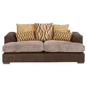 Unbranded Somerton large sofa, chocolate