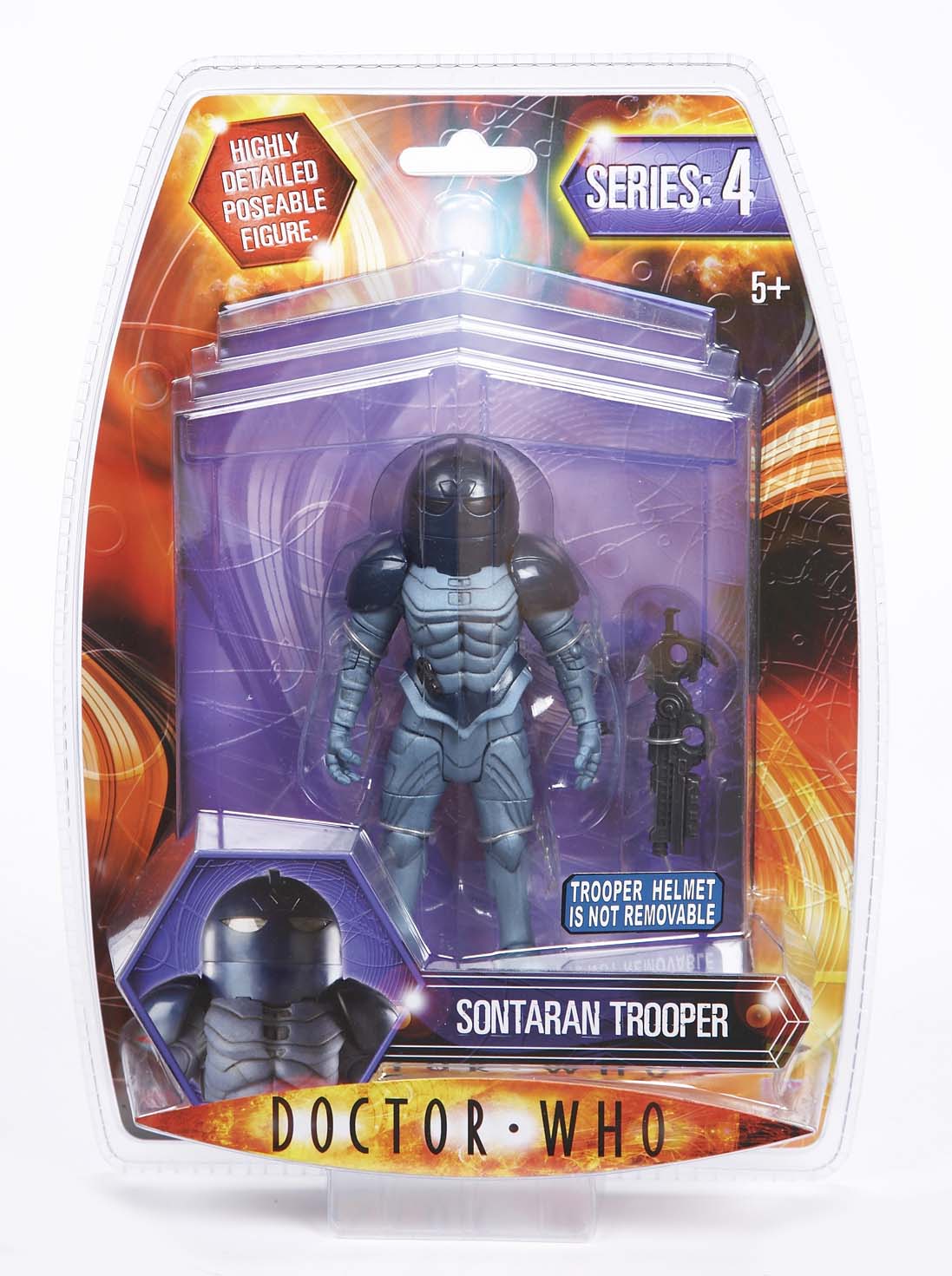 SONTARAN TROOPER SOLIDS - DR WHO ACTION FIGS 4