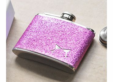 This gorgeous girly Sophia 4oz Pink Glitter Hip Flask with Funnel and Gift Box would make a fab gift for a girl that likes to top up he own glass every now and then.This hip flask is perfect for a young lady to keep in her handbag full of her desired