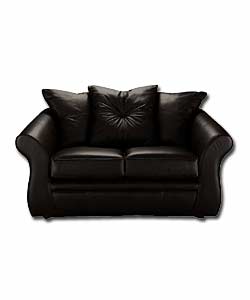 Sophia Black 2 Seater Sofa