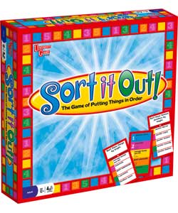 Unbranded Sort it Out! Board Game