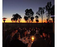 View the magnificent Ayers Rock at sunset whilst enjoying an exotic Northern Territory meal in the middle of the desert.