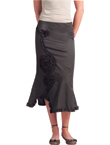 Olé ! Longer length skirt with a fabulous frilly