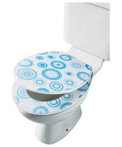 Unbranded Spirograph Toilet Seat