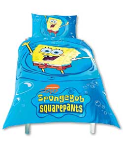 Spongebob Single Duvet Cover Set