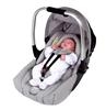 Unbranded Sport(R) Infant Car Seat: 3.8kg - Black/Fuchsia