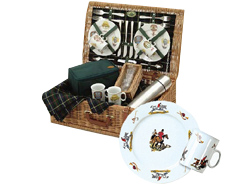 A basket with a hunting theme  the perfect gift or self indulgence for all sporting men and women