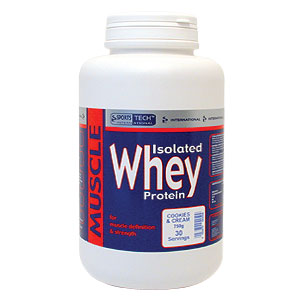 SportsTech Isolated Whey Protein - Cookies & Cream cl - size: 750g