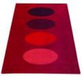 Rendered in bright and beautiful reds, our handmade rug adds instant warmth to a room. And because i