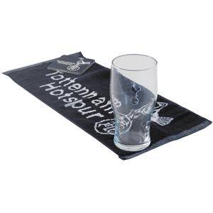 Official crested Spurs F.C. mini bar set  1 crested pint glass *1 bar towel *10 beer mats