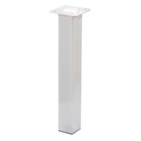 Square Furniture Leg Chrome Plated