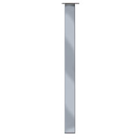 Square Table Leg Chrome Plated