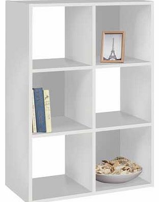 Squares 6 Cube Unit - White