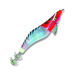 Squid Jig Contoured Lure - Rainbow - 14cm