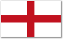 Unbranded St George Polyester Flags 12inch x 18in Pk12